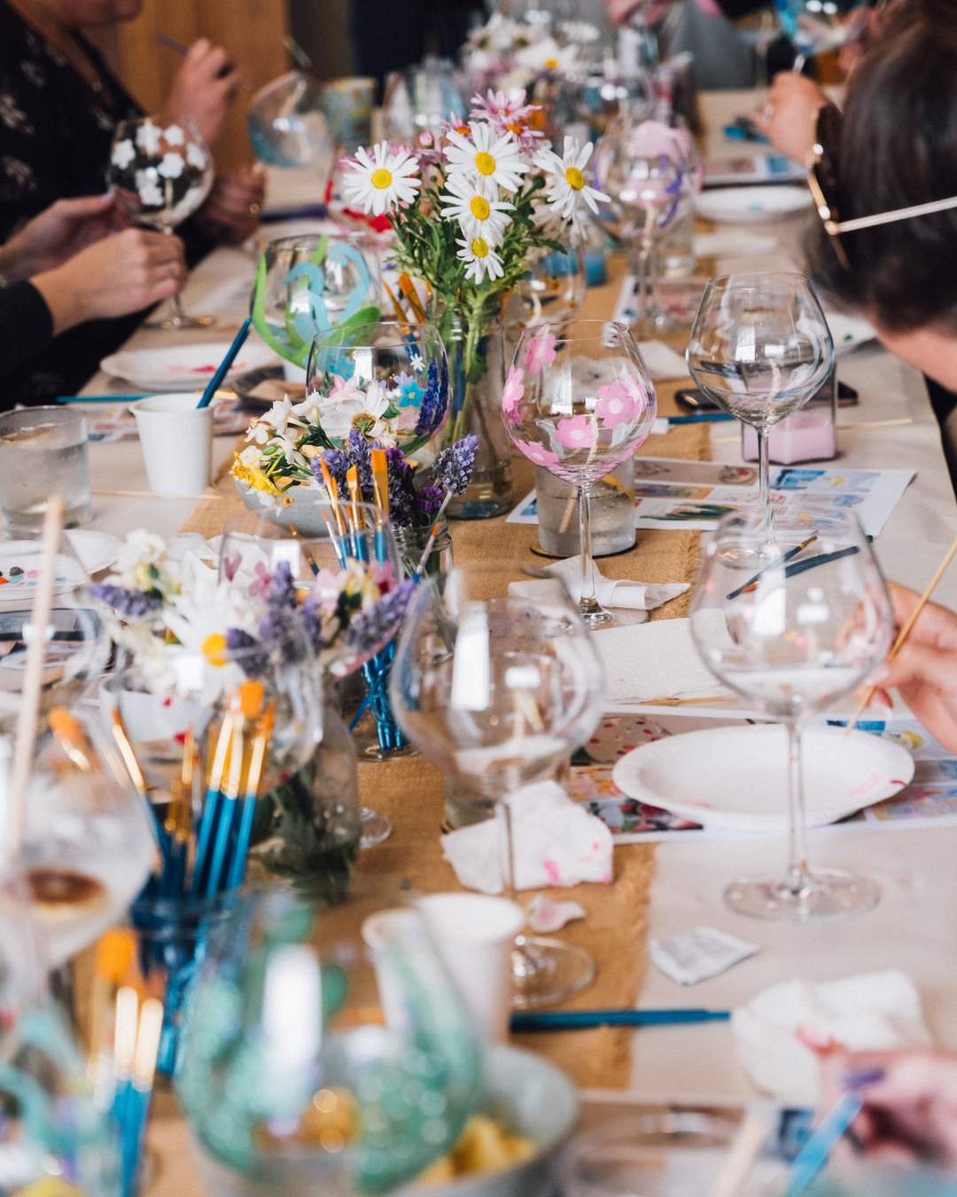 Gin Glass Painting Workshop