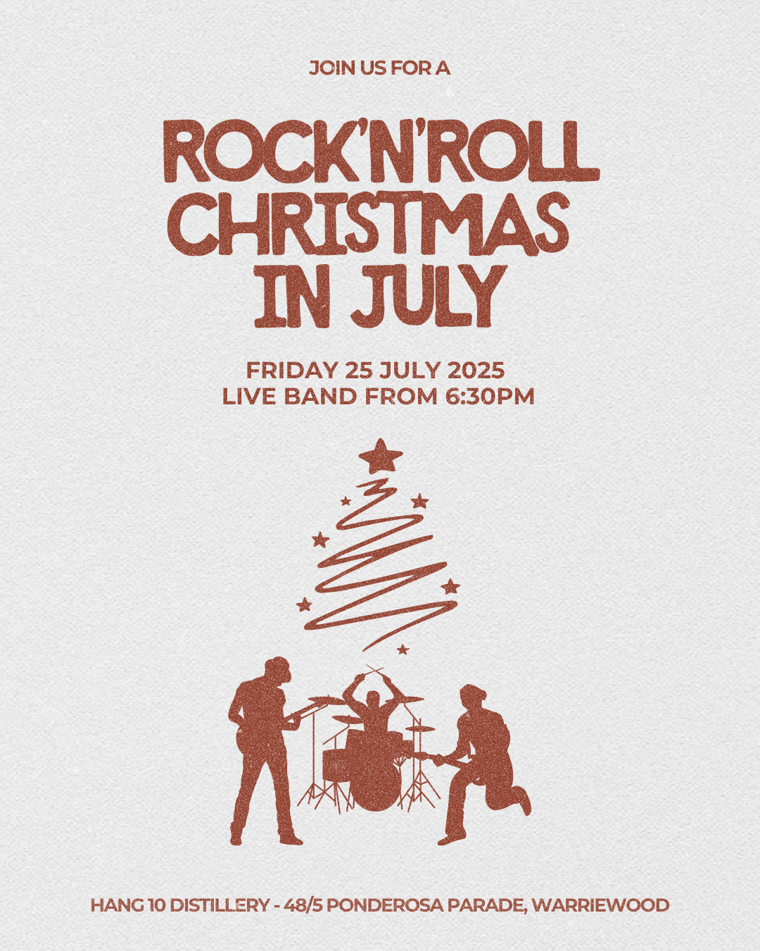 Friday 25 July - Rock'N'Roll Christmas in July