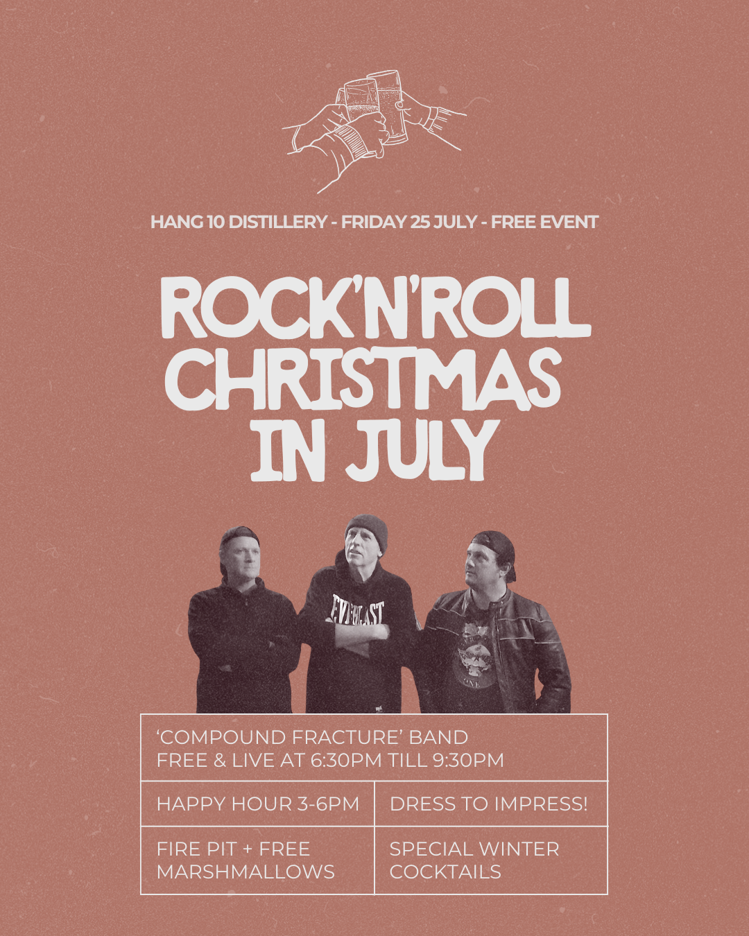 Friday 25 July - Rock'N'Roll Christmas in July