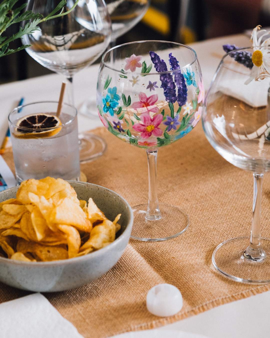 Gin Glass Painting Workshop