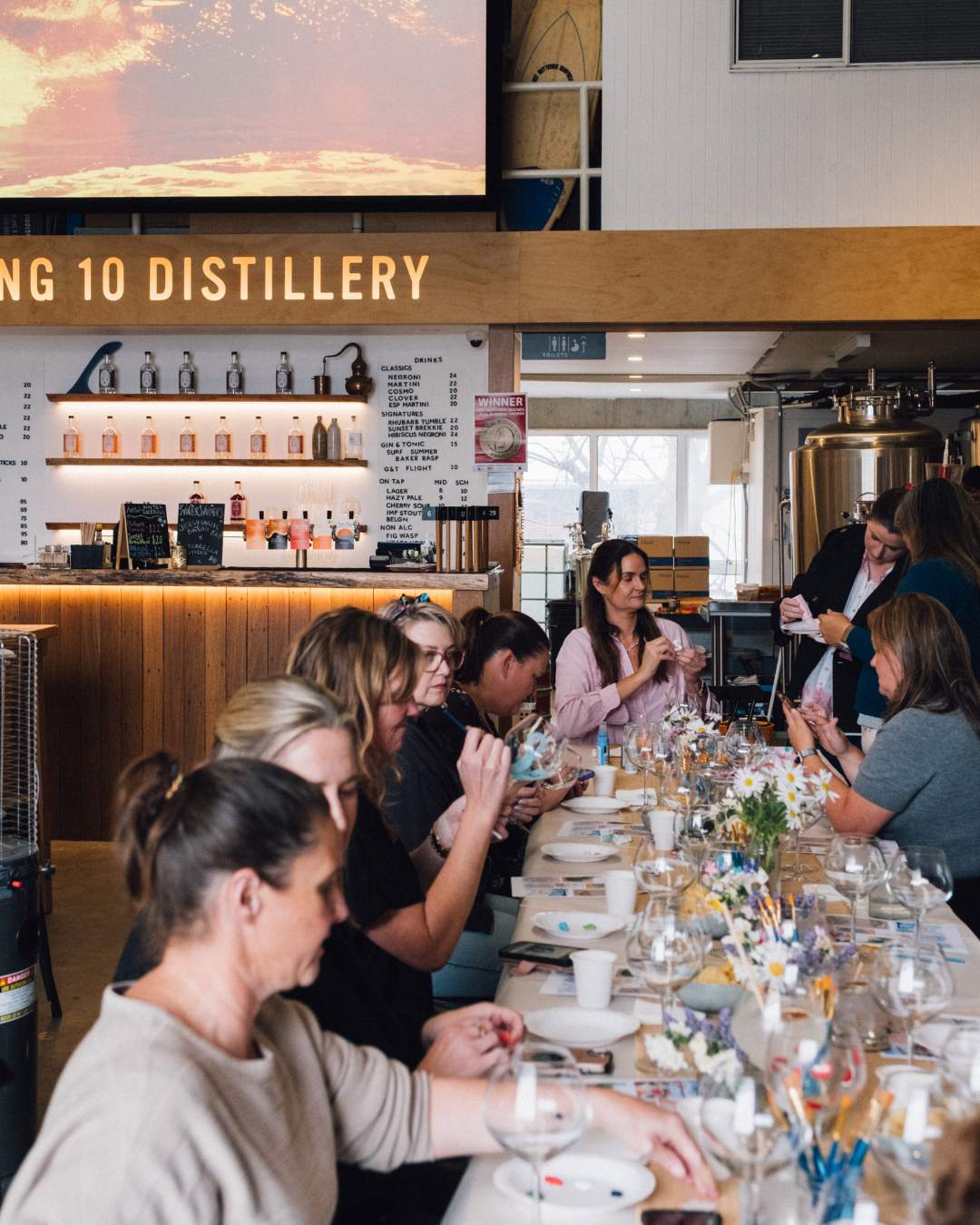 Gin Glass Painting Workshop