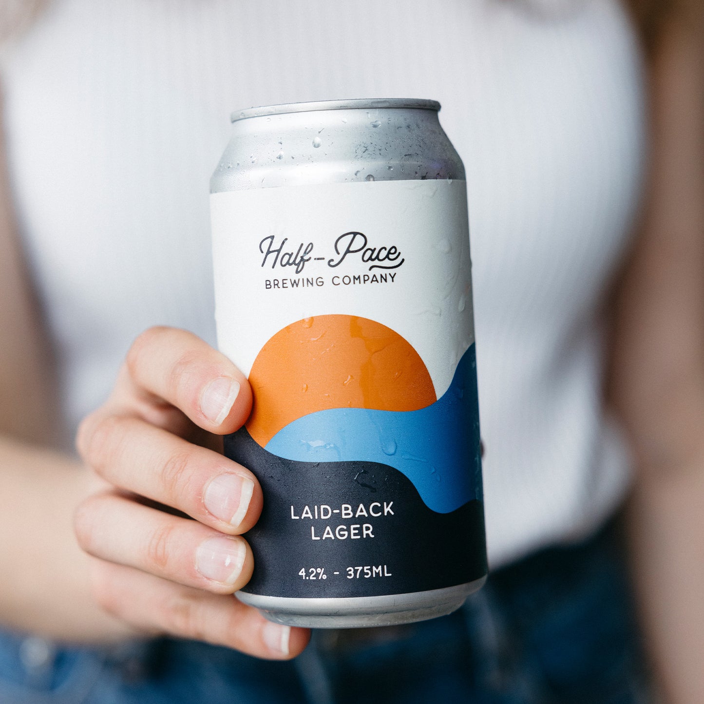 Laid-Back Lager by Half Pace Brewing Company