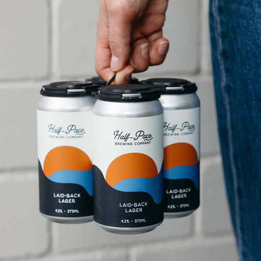 Laid-Back Lager by Half Pace Brewing Company