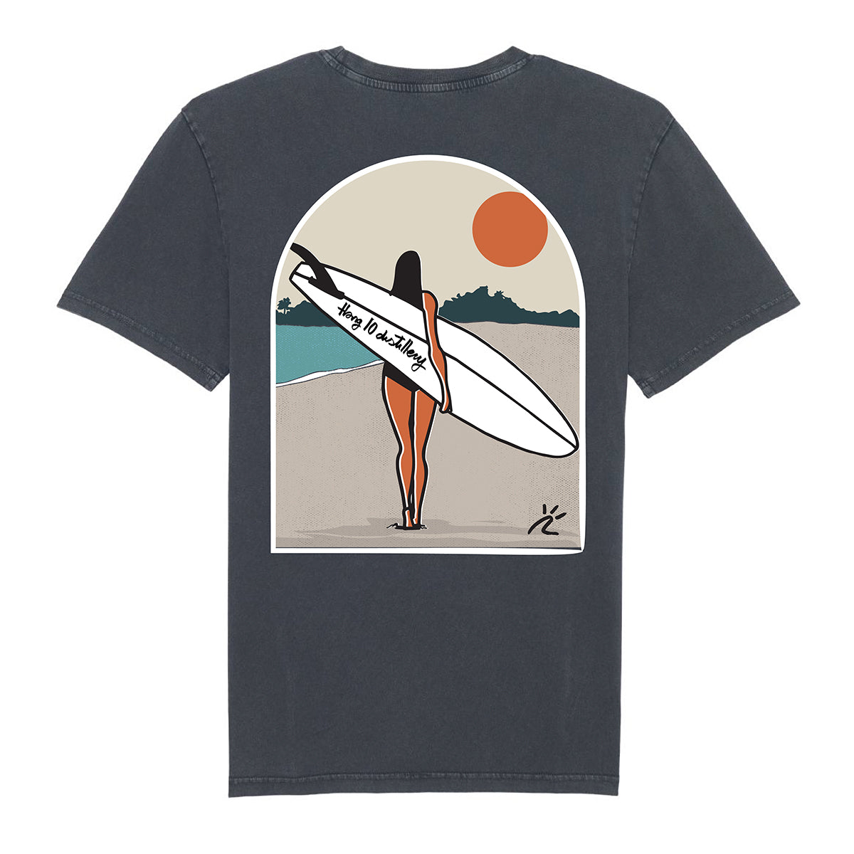 Vintage Blue Organic Cotton T-Shirt