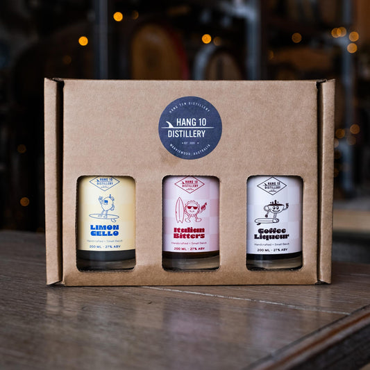 Hang 10 Distillery Liqueur Trio Pack