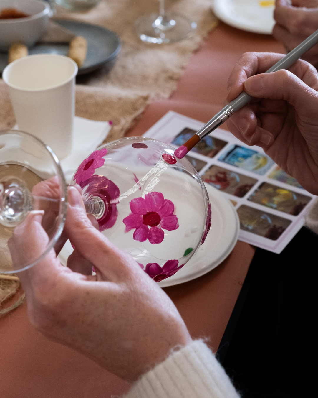 Gin Glass Painting Workshop