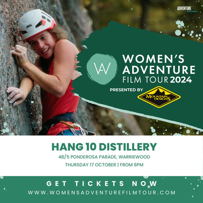 Thursday 17 October - Women's Adventure Film Tour