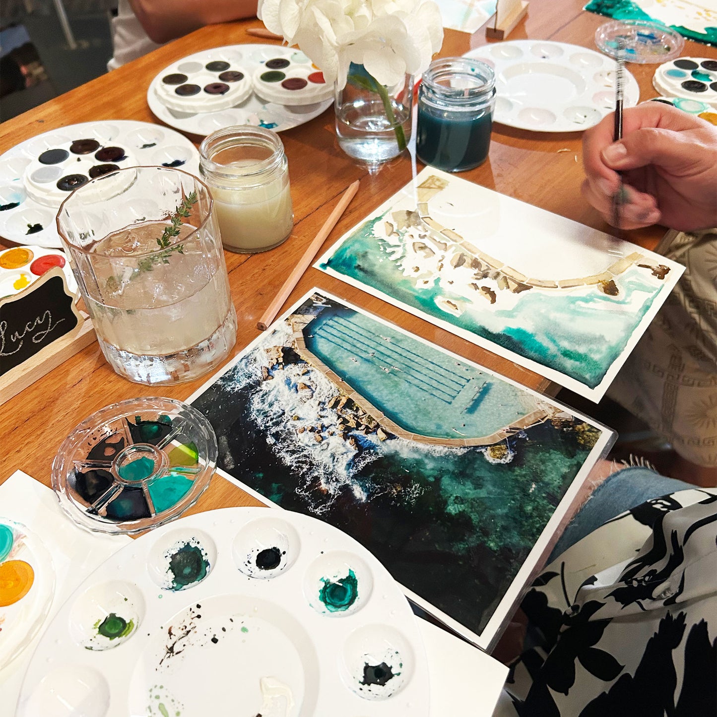 Paint and Sip - Sea & Spirits - Saturday 2nd November